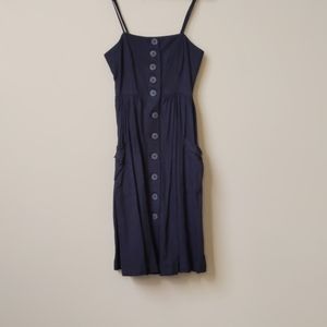 Forever 21 Linen Dress With Pockets